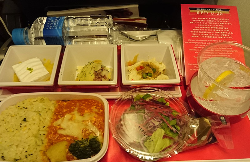 JALの機内食