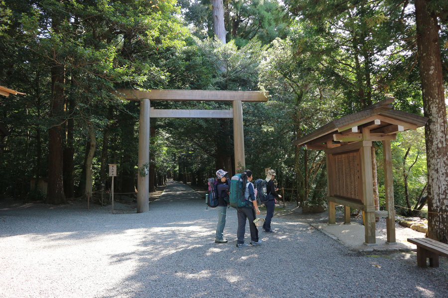 瀧原宮の鳥居