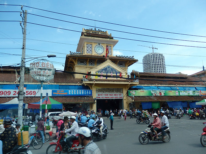 ビンタイ市場の外観