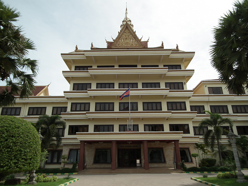 City Angkor Hotelの外観