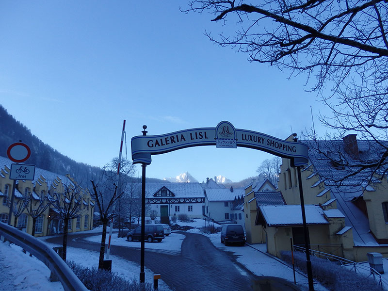 Schloss Neuschwansteinの入口