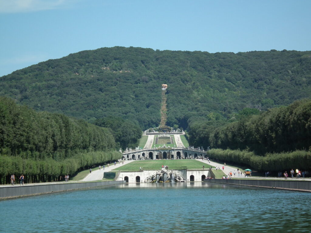 カゼルタ宮殿の庭園