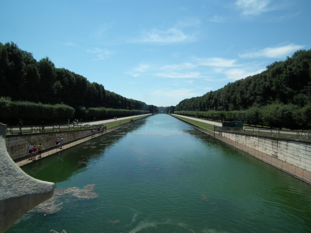カゼルタ宮殿の庭園