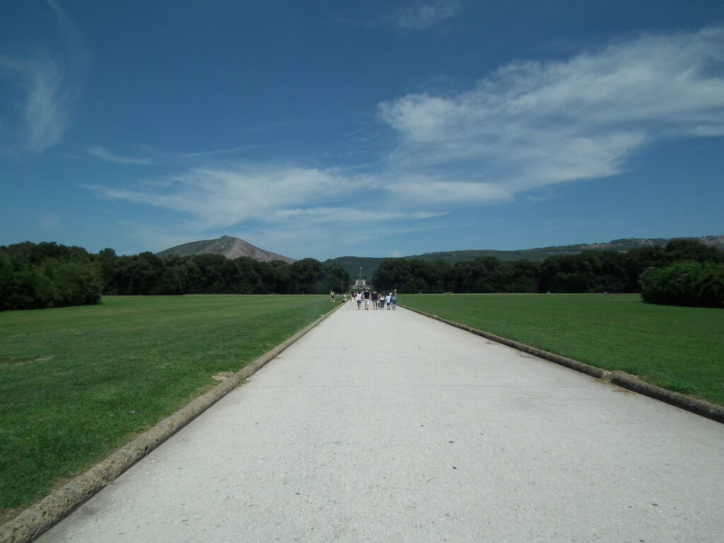 カゼルタ宮殿の庭園
