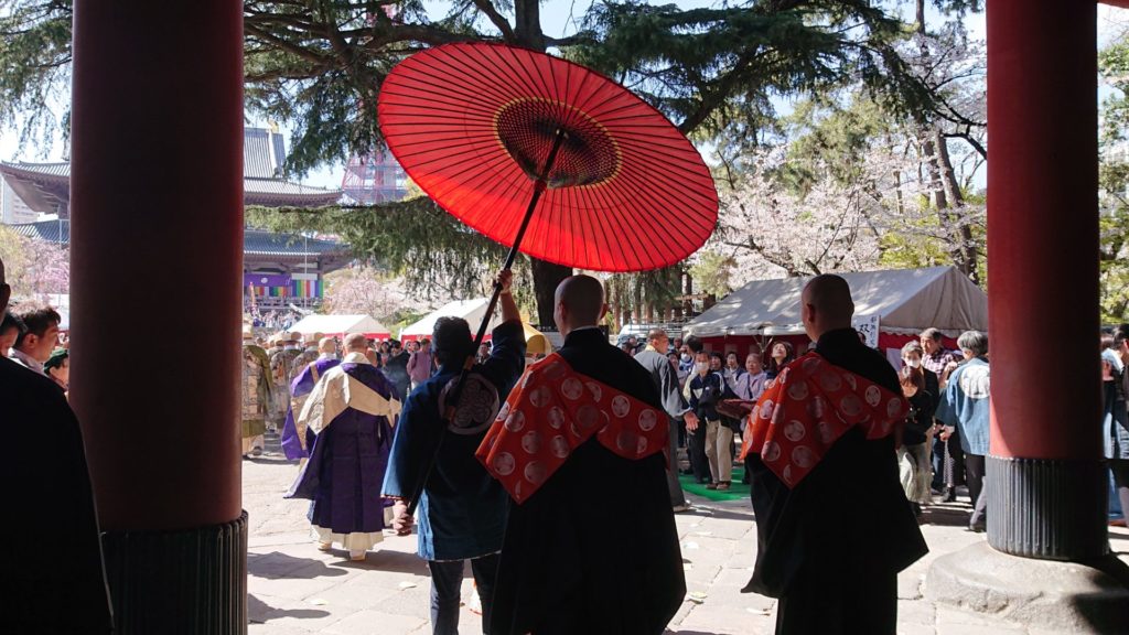 御忌大会の練行列