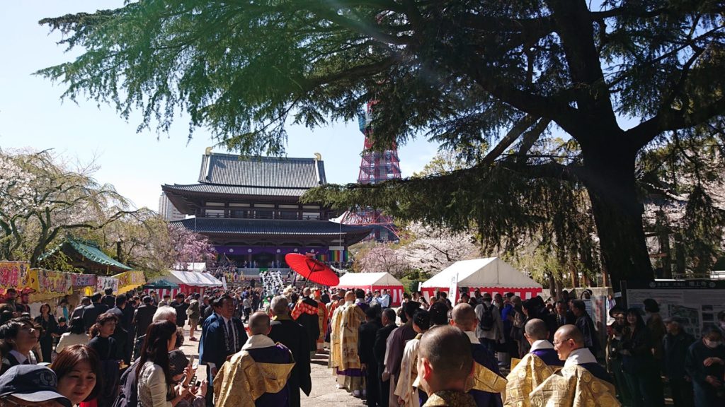 御忌大会の練行列