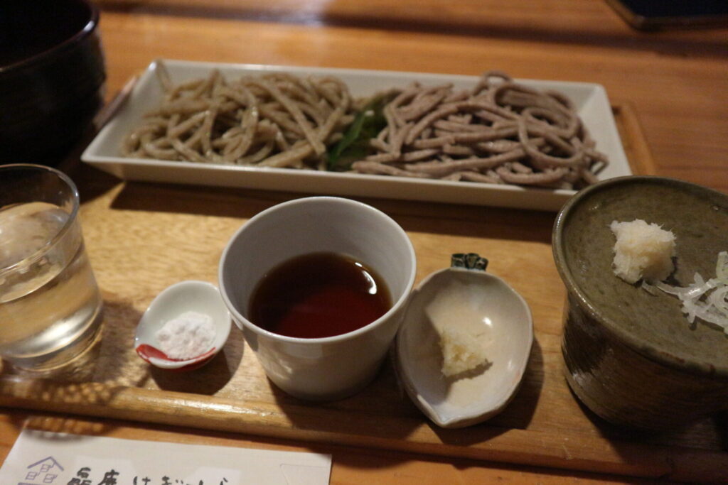 水萌え手碾そばセット