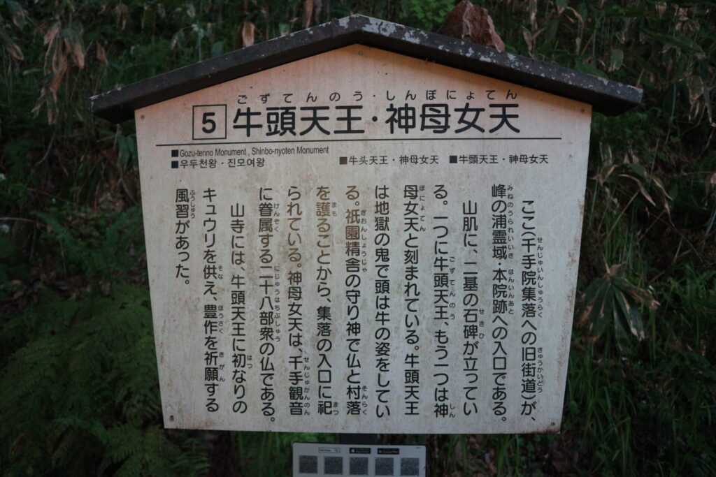 牛頭天王・神母女天の説明