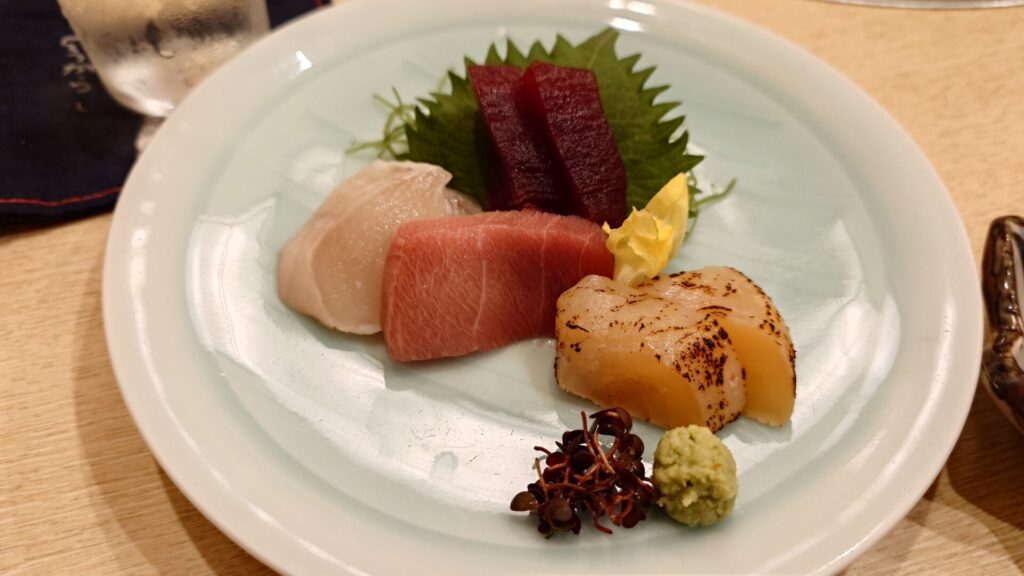 刺身4点盛り