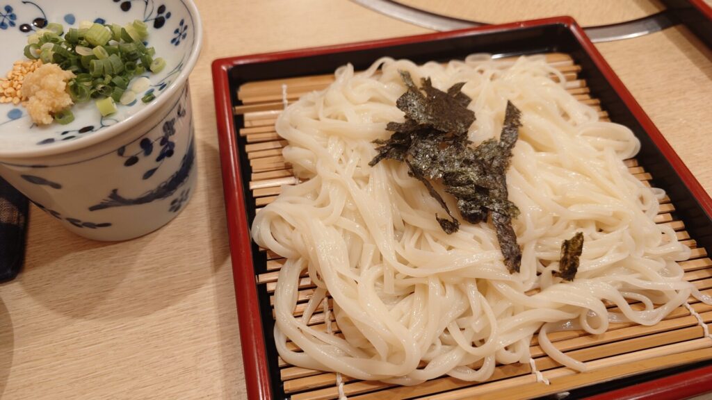 ざるうどん