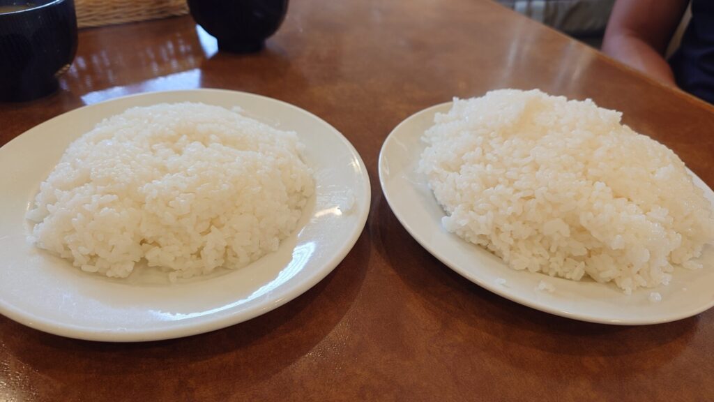 山盛りライス