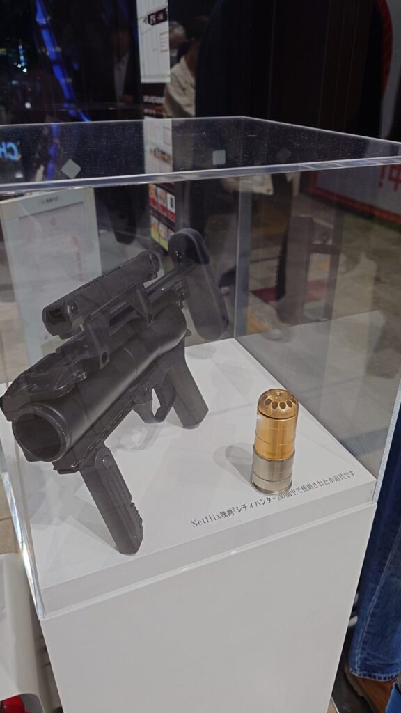 CITY HUNTERの撮影で使用された銃