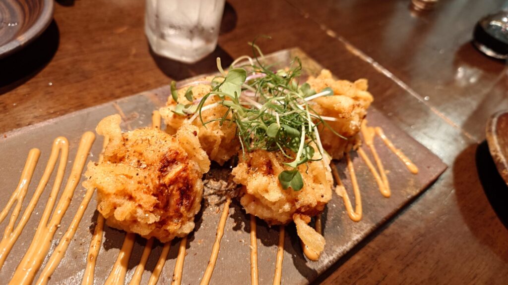 弘前名物イガメンチ揚げ