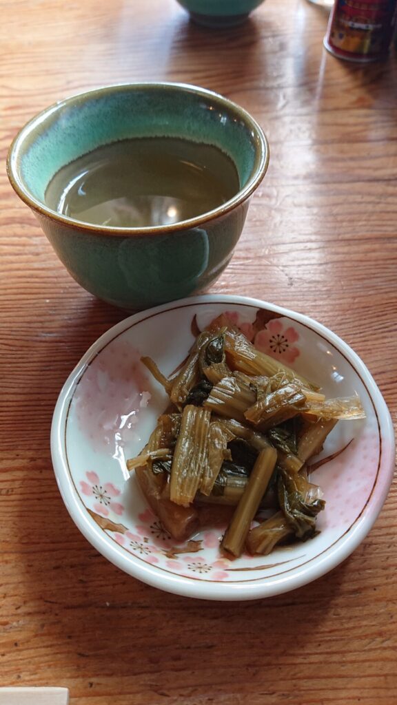 野沢菜の醤油漬け