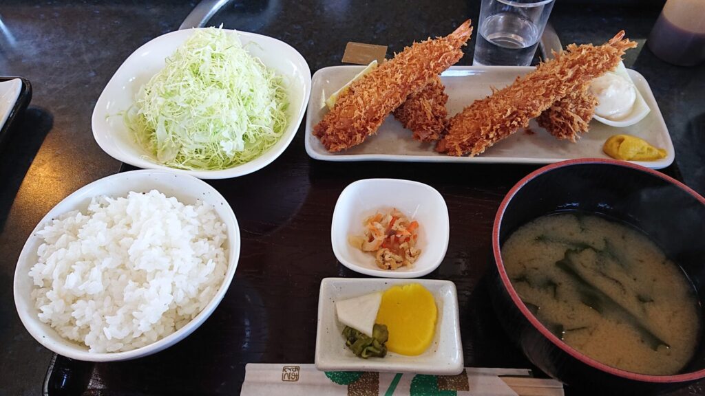 えびかき定食