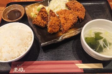 牛タンメンチ定食